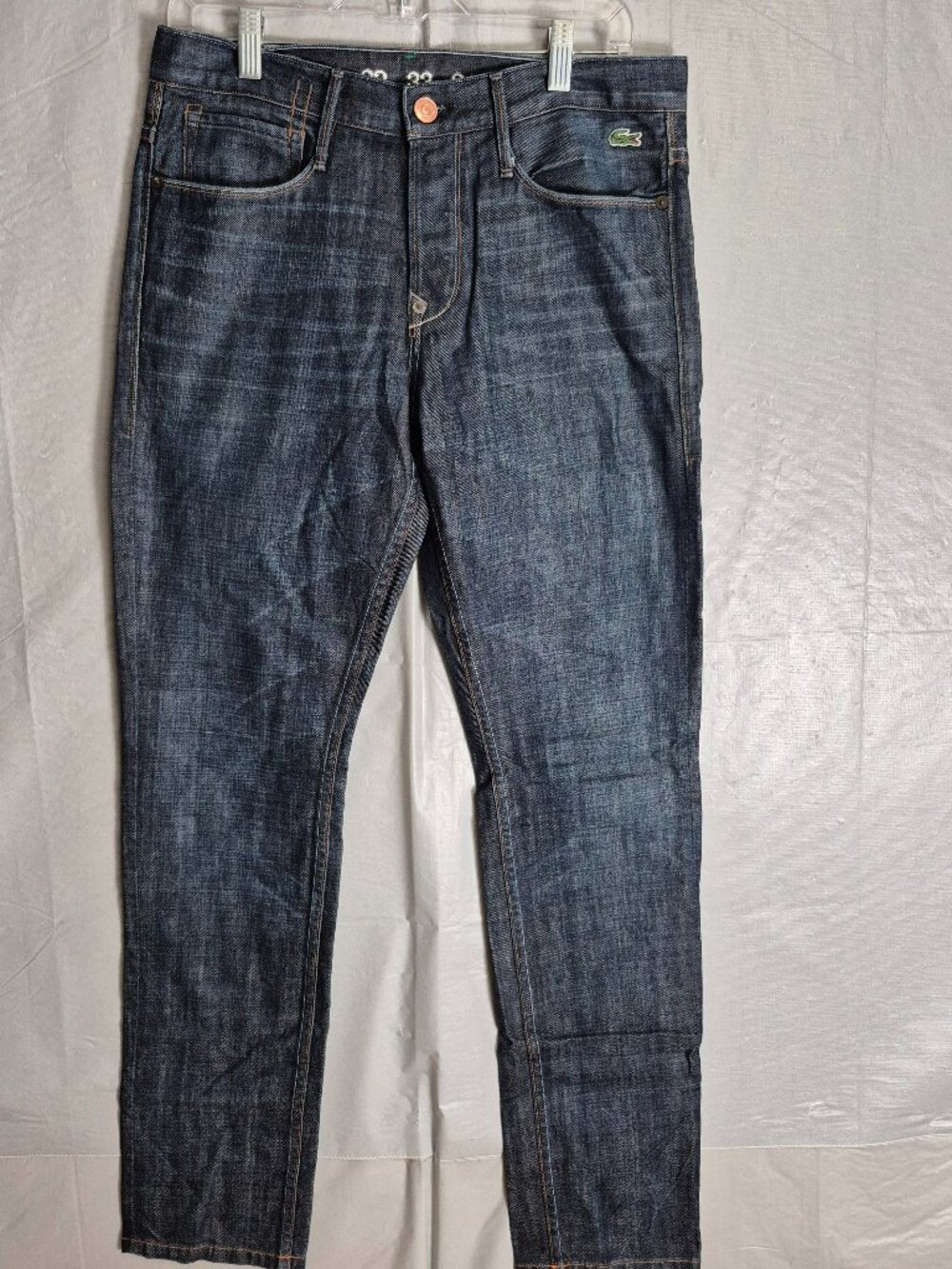 Earnest Sewn x Lacoste KYRRE.06 Dark Wash Tapered Leg Jean 30 x 32